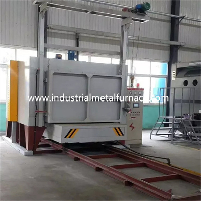 1000℃ Bogie Hearth Furnace With Two Doors 3600×1000×900mm Electrical