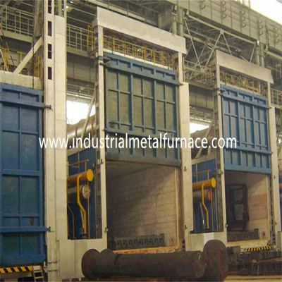 550℃ 1350×1000×700mm Heat Treatment Car Bottom Furnace Electrical Bogie Hearth