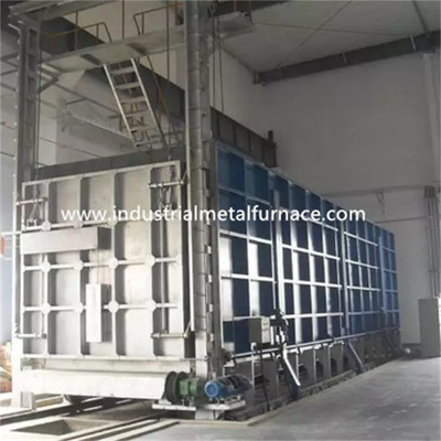 Bogie Hearth Heat Treatment Car Bottom Furnace Oven Tilting Trolley Fast Quenching 320KW