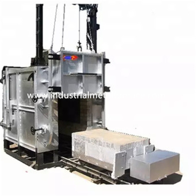 Electrical Double Trolley Heat Treatment Furnace Bogie Hearth For Aluminum Parts