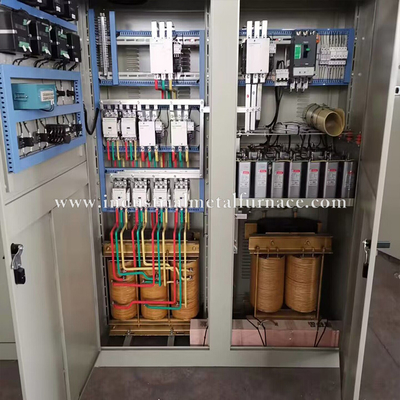 200KW Two Bath Induction Copper Melting Furnace For Gravity Casting 500kg / H