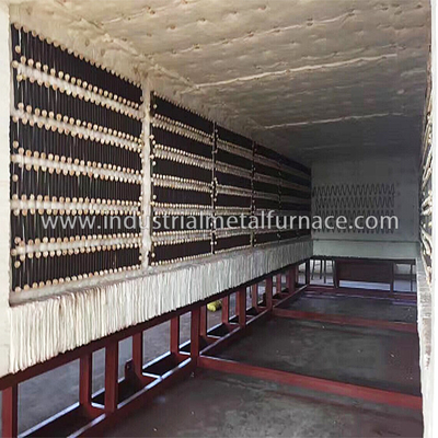 850 Degree Celsius Box Type Electric Heat Treatment Furnace , Car Bottom Furnace for Annealing Treatment