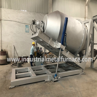 Tilting Aluminum Melting Furnace With Low Melting Loss