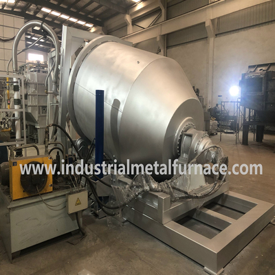 380V 3P 50ZH PLC Control Aluminum Structure Melting Furnace