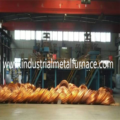 Electric Tilting Casting Furnace 400KW Air Cooled Induction Melting Equipment For Copper
