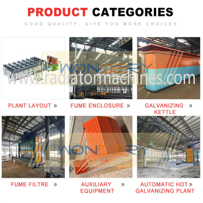 Manual 1 Ton / Day  Hot Dip Galvanizing Furnace Intelligent Temperature Control System For Fasteners Screws Nuts Nails