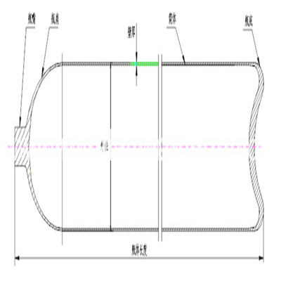 Walking Beam Type Gas Cylinder Heat Treatment Furnace