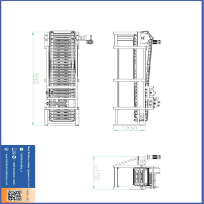 5M Fully Automatic 30KG Copper Ingot Casting Machine