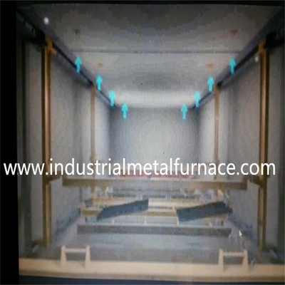 U Shape Steel Structure Hot Dip Galvanizing Furnace With Customized Kettle Design And 50mm/60mm Zinc Kettle Thickness