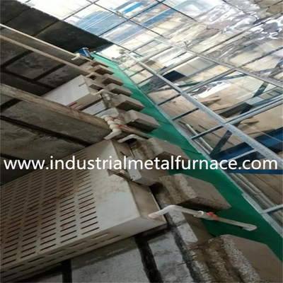 U Shape Steel Structure Hot Dip Galvanizing Furnace With Customized Kettle Design And 50mm/60mm Zinc Kettle Thickness