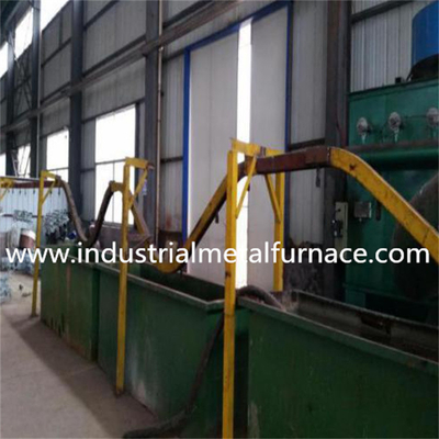 High Velocity Pulse Fired Burner Hot Dip Galvanizing Furnace For 650°C Furnace Temperature And 50mm/60mm Zinc Kettle Thickness