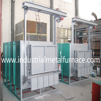 Natural Gas Fired Box Type Heat Treatment Furnace Energy Saving