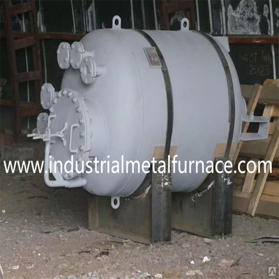 6 * 2.3 *2.4 M Enamel Sintering Electric Bogie Hearth Furnace For Pressure Vessels