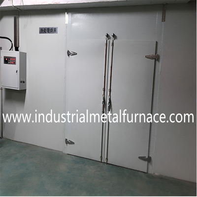 Precise Temperate Control Industrial Trolley Oven For Heat Treating Processes