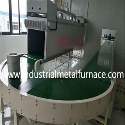 Electric Heating Tunnel Oven Used To Continuously Heat Treat Products