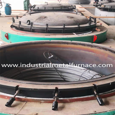 Heat Treatment Furnace For Metal Wire And Rod 950C Max Temperature 320kW Power 3 Heating Zones Energy-Saving Design