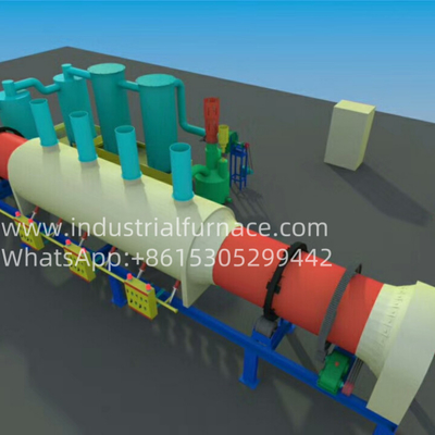 High Performance Industrial Metal Melting Furnace For Aluminum Cans Carbonization And Paint Removal