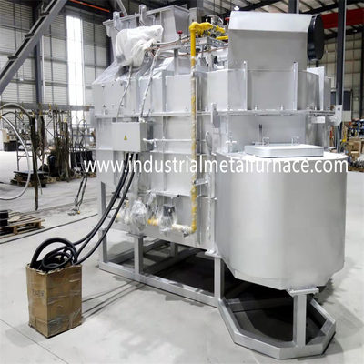 300 To 3000kg/H Reverberatory Aluminum Alloy Melting Furnace Aluminum Holding Furnace