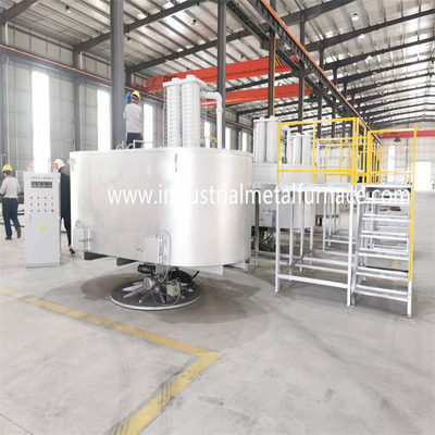 Rotary  Industrial Aluminum Melting Furnace
