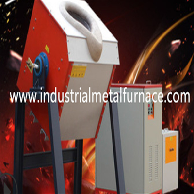 15KW Cast Iron Steel Industrial Induction Furnace Heater Medium Frequency Type