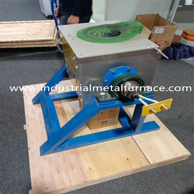 25KW 5KG Industrial Steel Melting Furnace Medium Frequency Iron Scrap Melting Machine