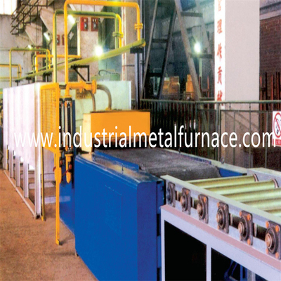 800 Degree Celcius Continuous Mesh Belt FurnaceCopper Tube 500kg Per Hour