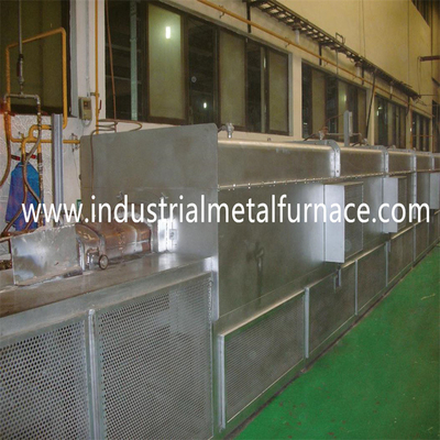 500kg/H Mesh Belt Isothermal Roller Hearth Furnace Working Bright Annealing
