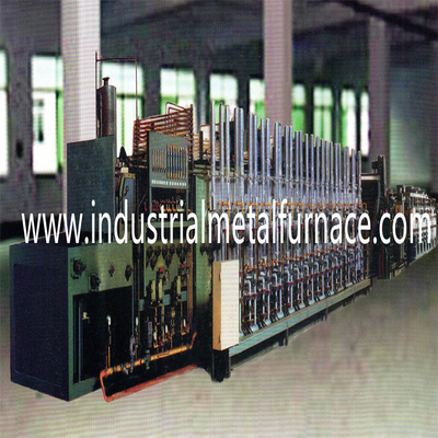 Fuel Gas Fired Support Roller Mesh Belt Furnace High Temperature Belt Conveyor 2500 KG/Hr