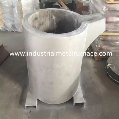 Pouring 540mm Aluminum Melting Foundry Molten Aluminum Transfer Ladles