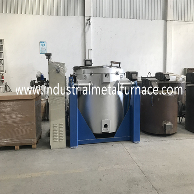 1000KG Gas Fired Tilting Crucible Melting Furnace Aluminium Scrap Melting Machine