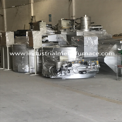 300 To 1000kgs Electric Oil Fired Copper Melting Furnace Melting Copper 1400 Degree