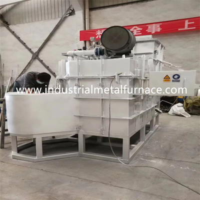9400Kcal/KG 10000Kg Aluminum Holding Furnace Oil Fired Aluminium Melting