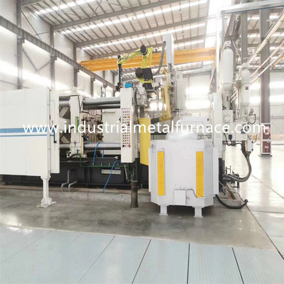 300 To 3000kg/H Reverberatory Aluminum Alloy Melting Furnace Aluminum Holding Furnace