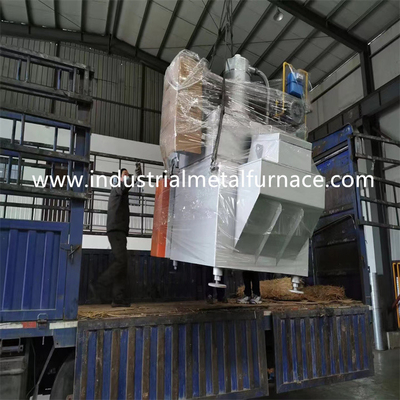 800KG Gas Fired Aluminum Alloy Holding Furnace For Steel Melting CE