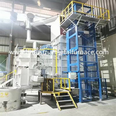 700 To 750deg Aluminium Melting And Holding Furnace  Aluminum Alloy Die Casting Process