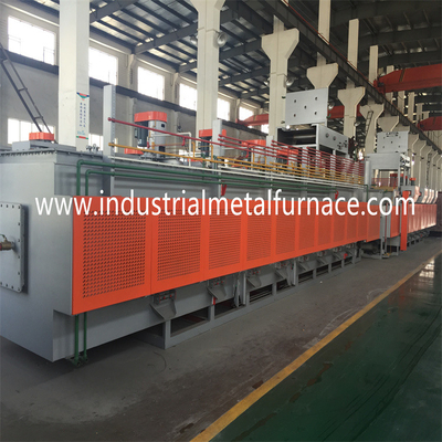 Continuous High Temperature Belt Conveyor Furnace Steel Pipe Annealing Heat Treatment Line