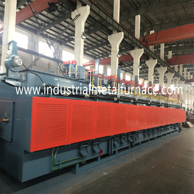 Resistance Heat Treatment Furnace Roller Support Mesh Belt 3 Phase 1000kg/H