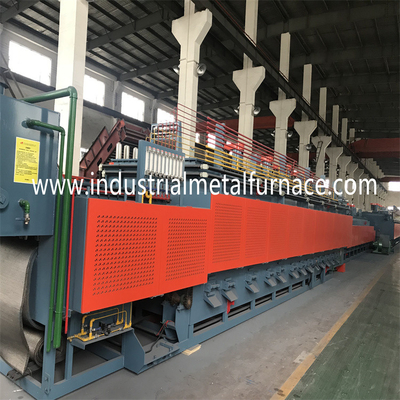 Isothermal Spheroidizing Mesh Belt Furnace Push Rod Electric Annealing Furnace
