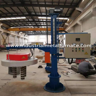 350kg 18KW Aluminum Holding Furnace Automatic Electric Vertical Ladle Preheater CE