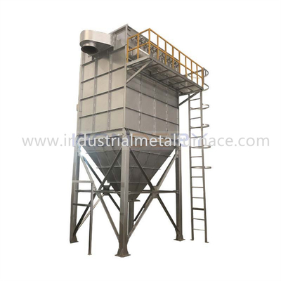 1200Pa 1.5m/Min Industrial Metal Melting Furnace Bag Type Dust Collector 2000mm